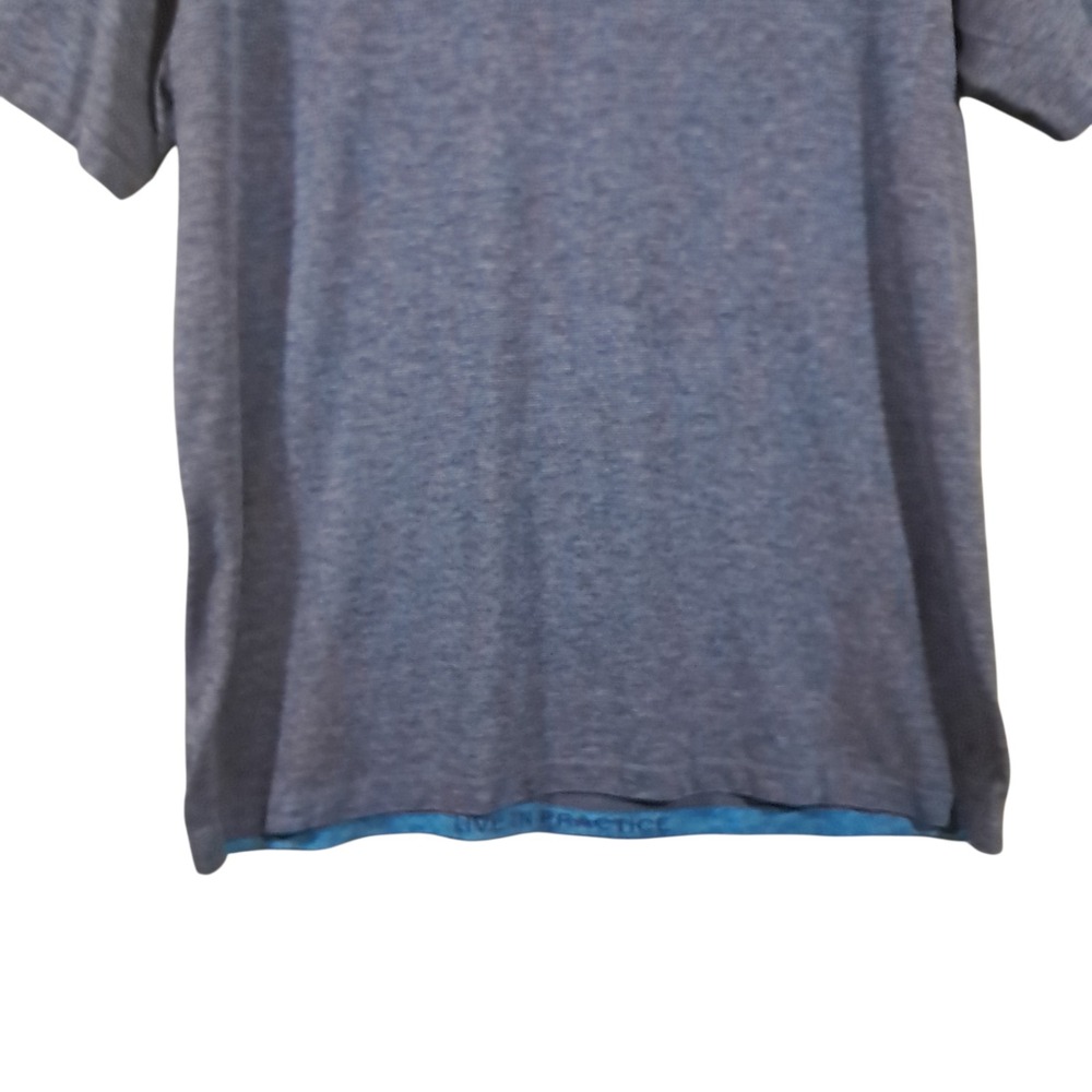 Lululemon Metal Vent Tech‎ Shirt Size XL Blue Outdoors Pullover Athleisure Mens - Picture 4 of 11